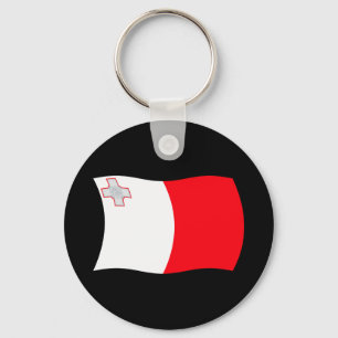 Chaveiro Pulseira com a bandeira de Malta