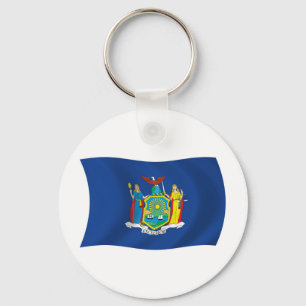 Chaveiro Pulseira com a bandeira de Nova York