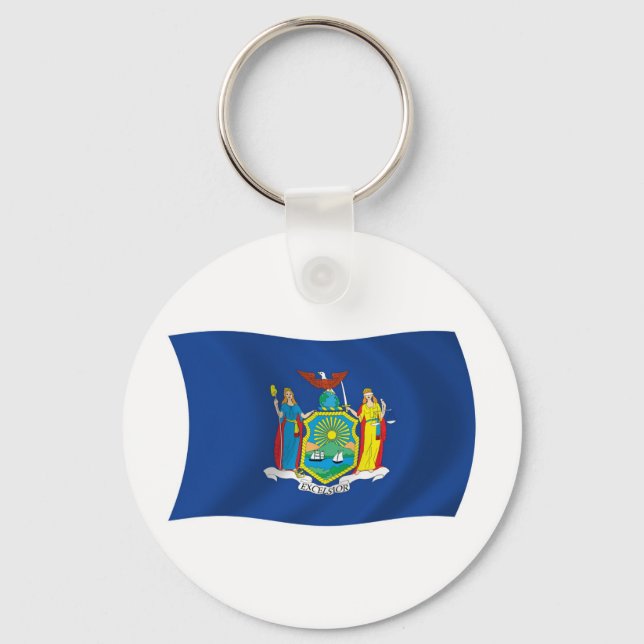 Chaveiro Pulseira com a bandeira de Nova York (Frente)