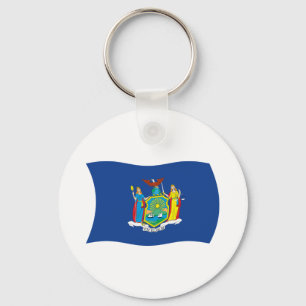 Chaveiro Pulseira com a bandeira de Nova York