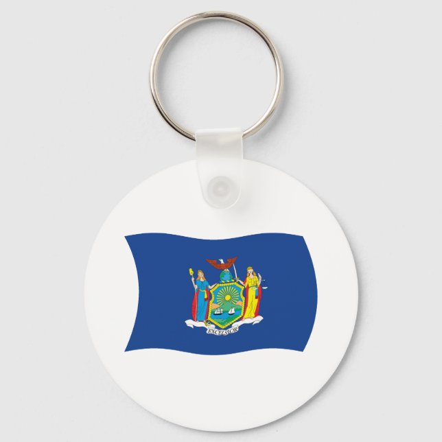 Chaveiro Pulseira com a bandeira de Nova York (Frente)