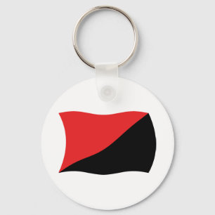 Chaveiro Pulseira com a bandeira do Anarco-Sindicalismo