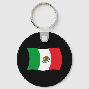 Chaveiro Pulseira com a Bandeira do México