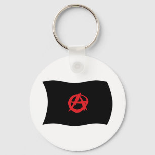 Chaveiro Pulseira com a bandeira do movimento anarquista