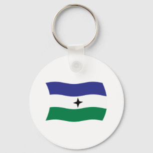 Chaveiro Pulseira com a Bandeira Nacionalista Bubi