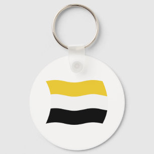 Chaveiro Pulseira com bandeira Garifuna