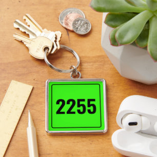 Chaveiro Pulseira com Placa de Identificação de Veículo Per