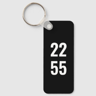 Chaveiro Pulseira com Placa de Identificação de Veículo Per