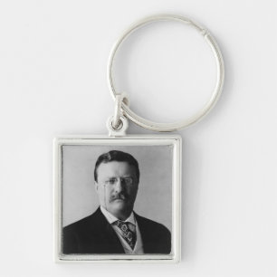 Chaveiro Pulseira com retrato do presidente Theodore Roosev