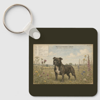 Chaveiro Pulseira com Staffordshire Terrier do Vovô