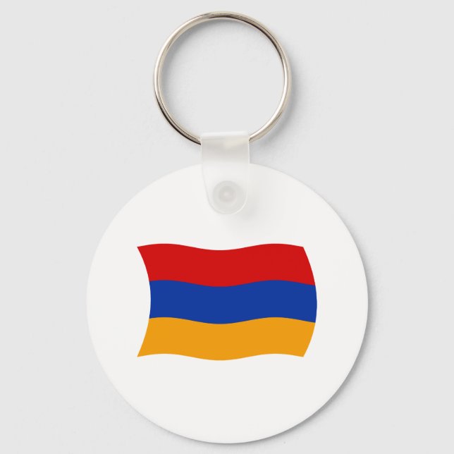 Chaveiro Pulseira da Bandeira da Armênia (Frente)