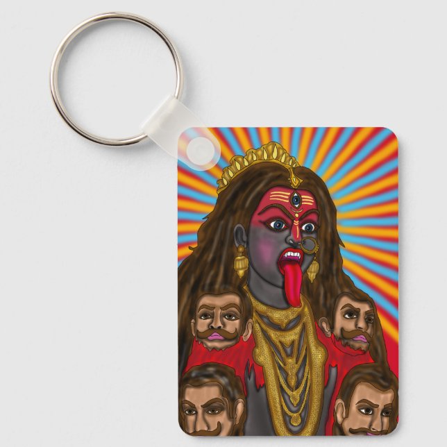 Chaveiro Pulseira da Deusa Kali (Frente)