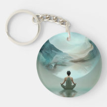Pulseira de Acrílico Meditação Zen Mística