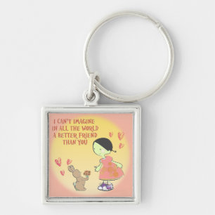 Chaveiro pulseira de amizade