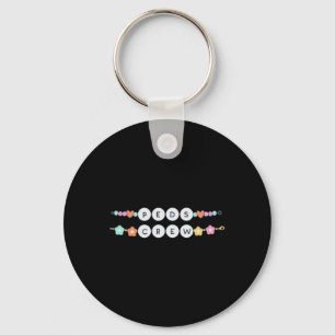 Chaveiro Pulseira de Amizade Enfermeira Pediátrica Peds Cre