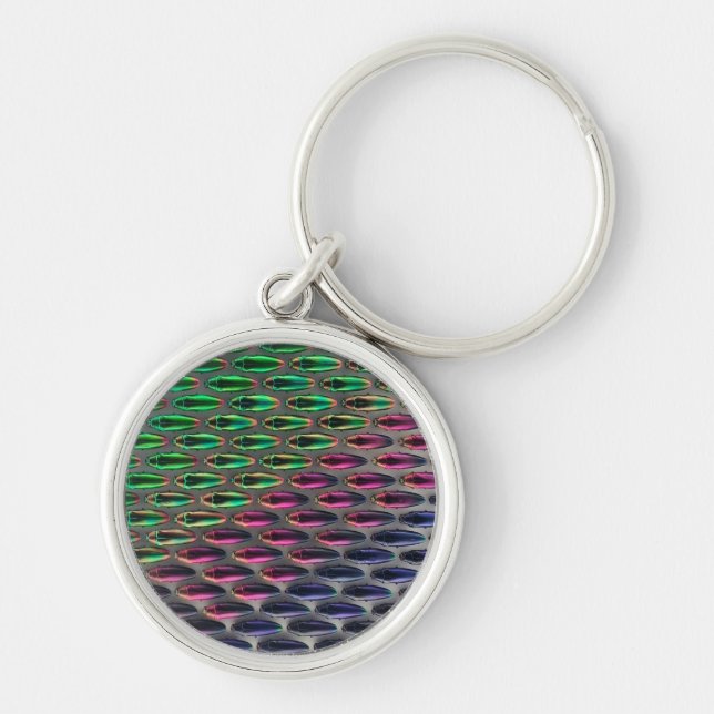 Chaveiro Pulseira de arte com insetos (Frente)