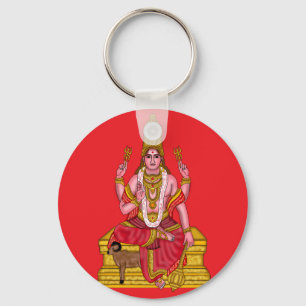 Chaveiro Pulseira de Astrologia Hindu Divina do Senhor Mang