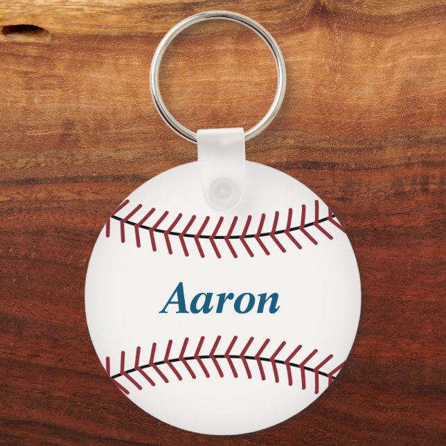 Chaveiro Pulseira de beisebol personalizada (Frente)