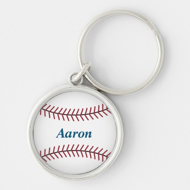Chaveiro Pulseira de beisebol personalizada (Frente)