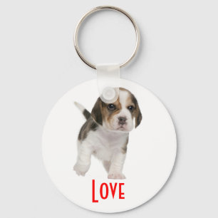 Chaveiro Pulseira de Cachorro Beagle Personalizada