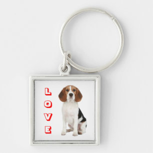 Chaveiro Pulseira de Cachorro Beagle Personalizada