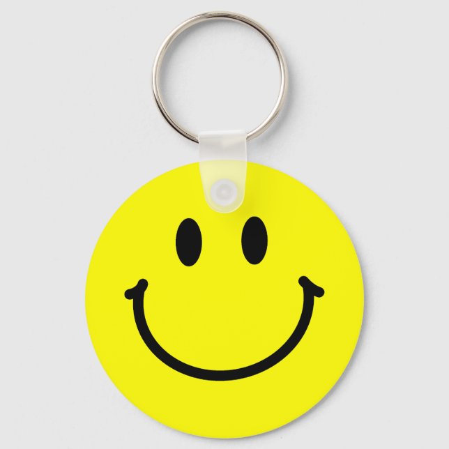 Chaveiro Pulseira de Cara Feliz (Frente)