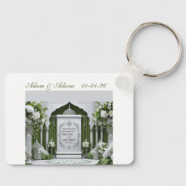 Chaveiro Pulseira de casamento islâmica personalizada