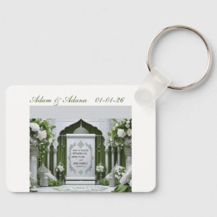 Chaveiro Pulseira de casamento islâmica personalizada