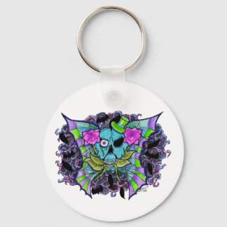 Chaveiro Pulseira de Caveira Alada Psyko-Daizie