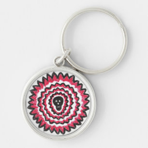 Chaveiro Pulseira de caveira eletrizante