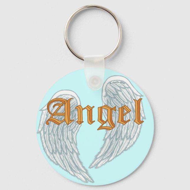 Chaveiro Pulseira de chave Asas de Anjo (Frente)