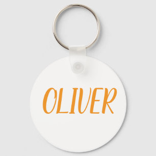 Chaveiro Pulseira de chave com anel de metal Oliver