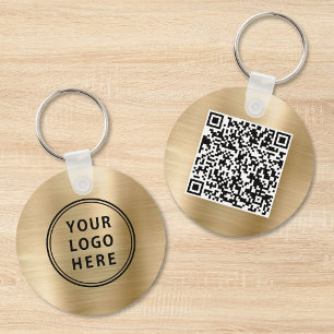 Chaveiro Pulseira de chave com Código QR de Logotipo Modern