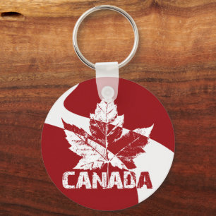 Chaveiro Pulseira de chave de lembrança do Canadá Personali