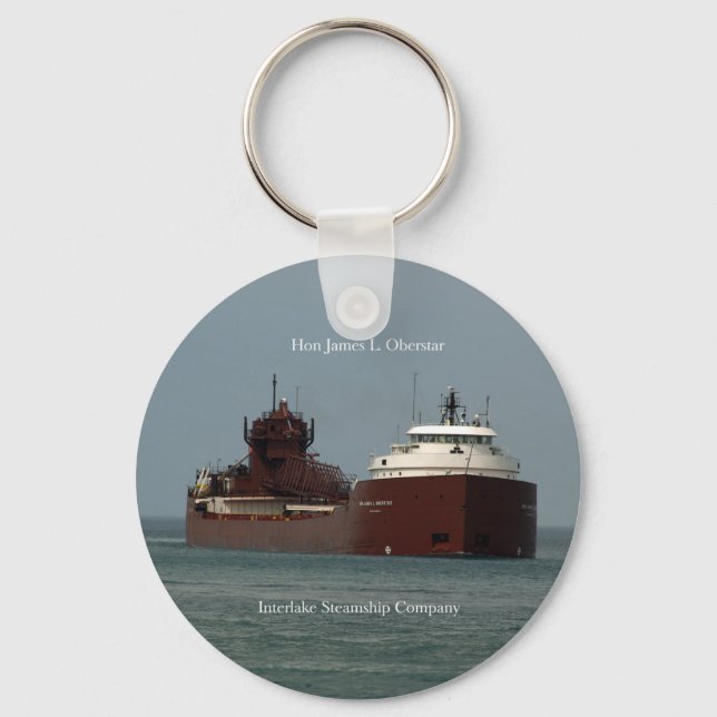 Chaveiro pulseira de chave Hon James L. Oberstar (Frente)