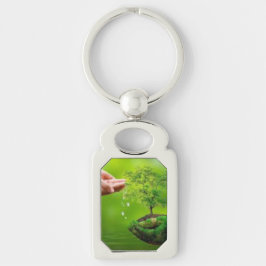 Chaveiro Pulseira de Chave Inspiração Cultivo Natureza