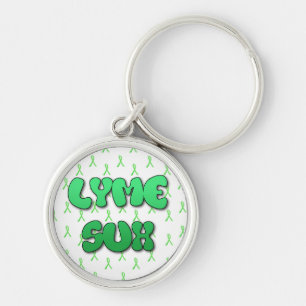 Chaveiro Pulseira de Chave Lyme Sux