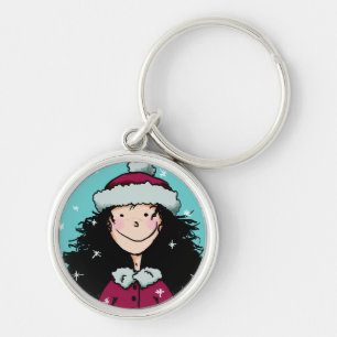 Chaveiro Pulseira de Chave Premium, Garota do Inverno