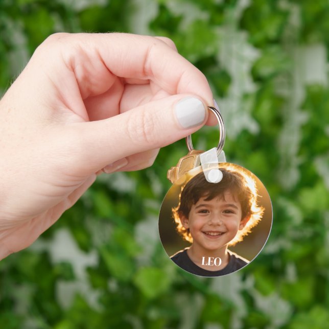 Chaveiro Pulseira de Chaves com Foto Personalizada (Mão)