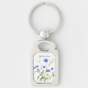 Chaveiro Pulseira de Chaves-Flores Silvestres de Yellowston