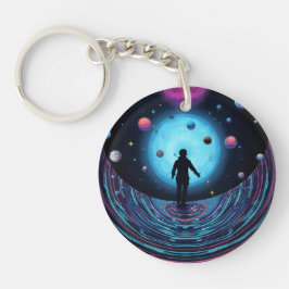 Chaveiro Pulseira de Chaves Galáxia Espacial | Pulseira de