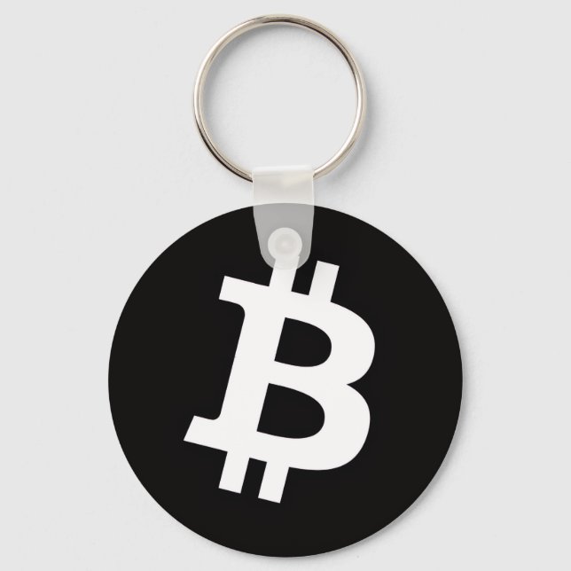 Chaveiro Pulseira de Chaves Minimalista Bitcoin (Frente)