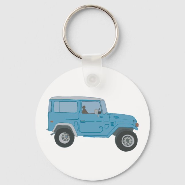 Chaveiro Pulseira de Chaves Terra Azul Cruiser (Verso)