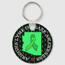 Pulseira de conscientização sobre a doença de Lyme