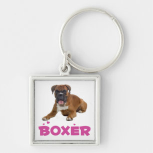 Chaveiro Pulseira de Corações Roxos de Amor de Cachorro Box