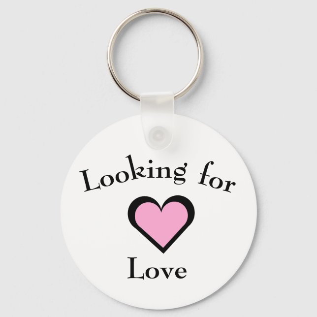 Chaveiro Pulseira de Correntes Procurando Amor (Frente)