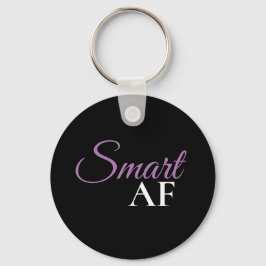 Chaveiro Pulseira de declaração de expressão roxa Smart AF