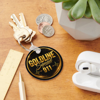 Chaveiro Pulseira de despachante 911 - GoldLineSquad | Pres