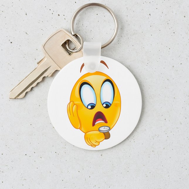Chaveiro Pulseira de Emoji Estressado (Criador carregado)