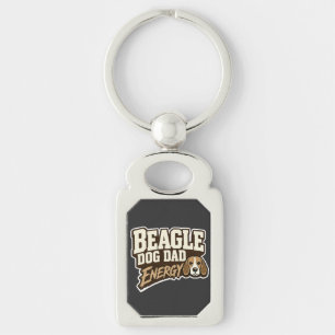 Chaveiro Pulseira de Energia de Papai Beagle